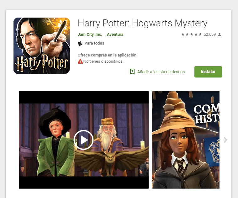 harry potter hogwarts mystery google play